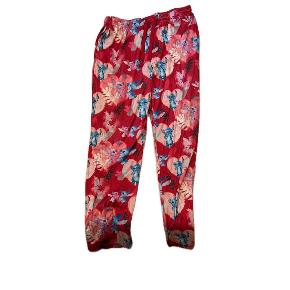 Disney Stitch Lounge Sleep Pants Mens XL